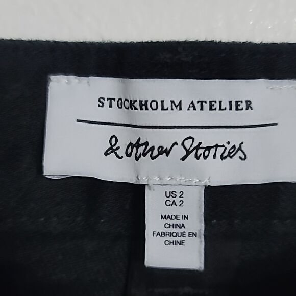 & other stories Denim High Waisted Flare Cotton Jeans - Picture 9 of 14